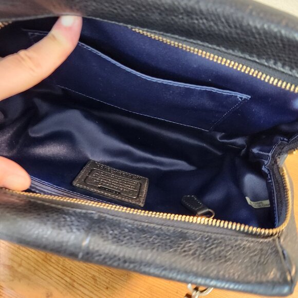 Euc Coach Madison Black 2 Way Shoulder Bag Handbag - Picture 11 of 13